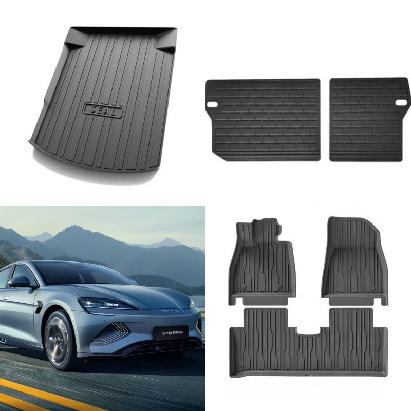 For BYD Seal TPE Rubber Floor Mat & Trunk Mat - Nice BYD