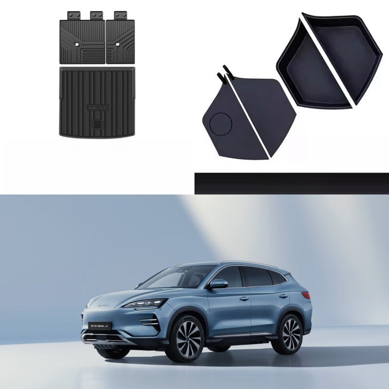 For BYD Sealion 6,Seal u Trunk Rubber Floor Mat - NICE EVS