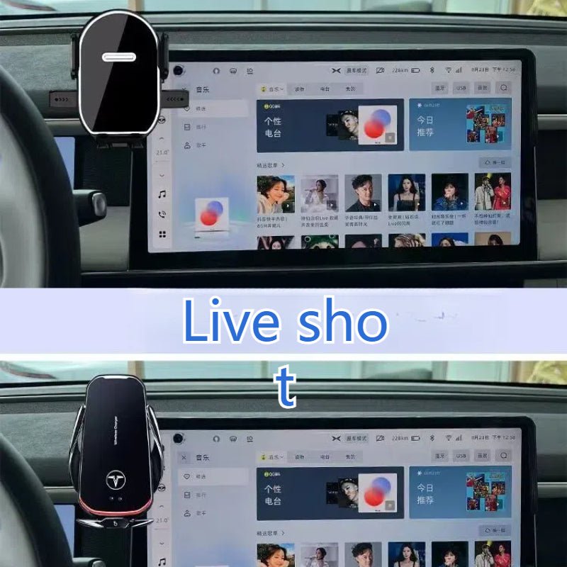 For XPeng Car Navigation Screen Plug - in Mobile Phone Holder - NICE EVS