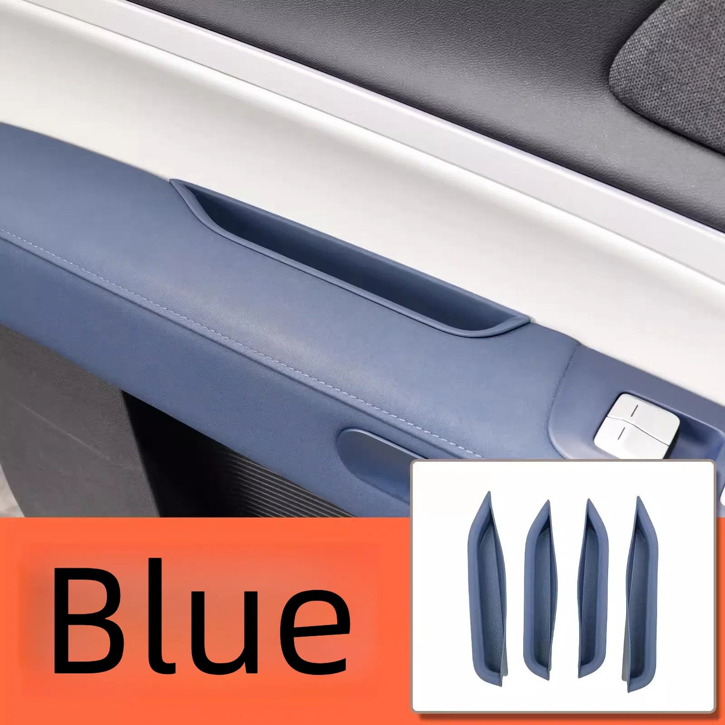 For XPENG G6 Car Door Handle Silicone Storage Box - NICE EVS