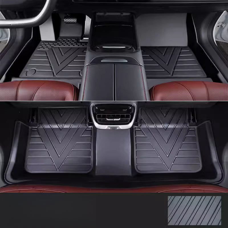 For XPeng P7 All - Weather Rubber Waterproof And Non - Slip Foot Mat - NICE EVS