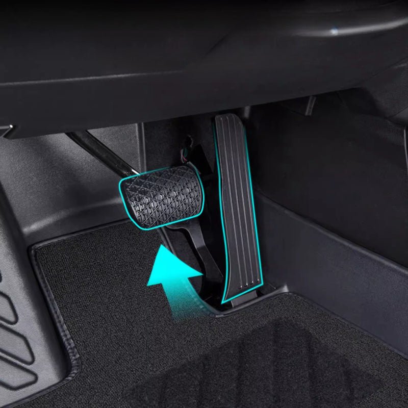 For XPeng P7 All - Weather Rubber Waterproof And Non - Slip Foot Mat - NICE EVS
