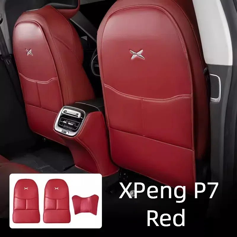 For XPeng P7 Seat Anti - Kick Pad Protection Pad (3 pieces) - NICE EVS