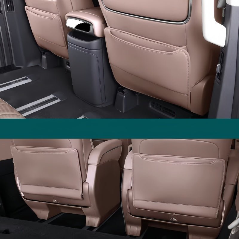 Front & 2nd Row Seat Back Anti-Kick Mats for 2024-2026 XPENG X9 - NICE EVS