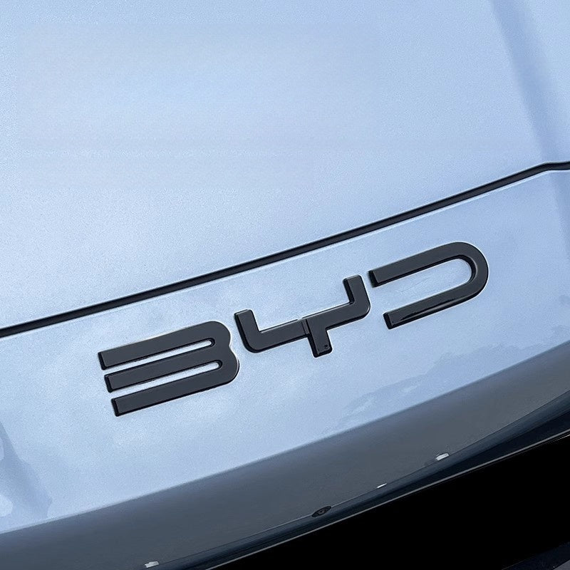 Front Bumper Black Emblem LOGO for 2022 - 2025 BYD Seal - Nice BYD