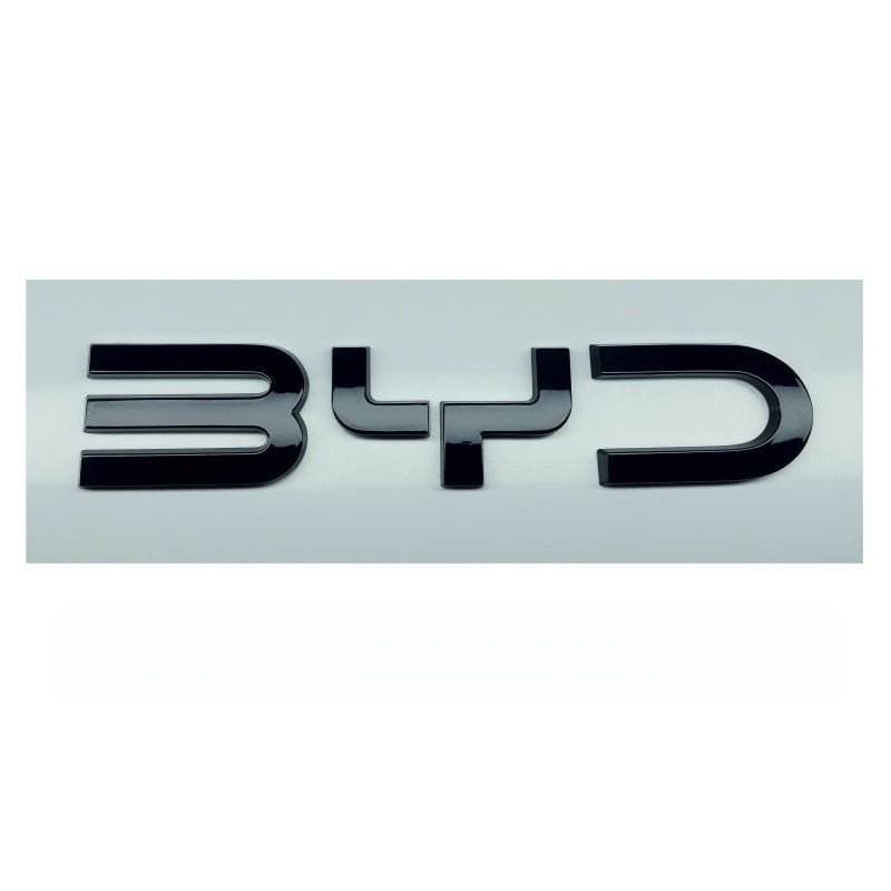 Front Bumper Black Emblem LOGO for 2022 - 2025 BYD Seal - Nice BYD