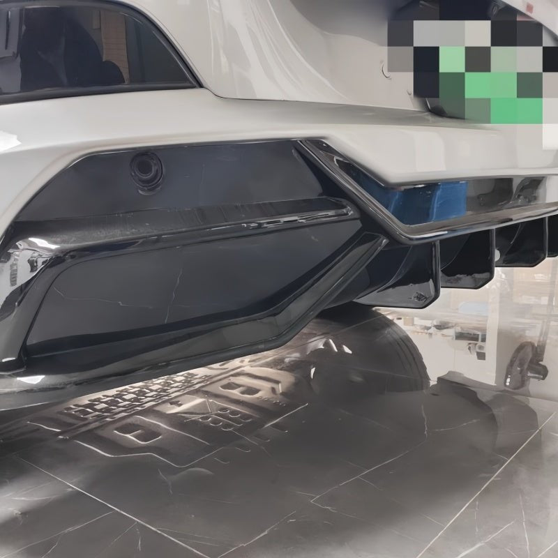 Front Bumper Lip & Rear Bumper Diffuser Spoiler for XPeng G6 - NICE EVS
