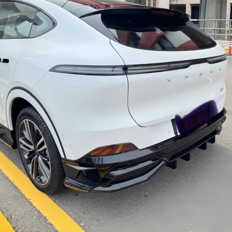 Front Bumper Lip & Rear Bumper Diffuser Spoiler for XPeng G6 - NICE EVS