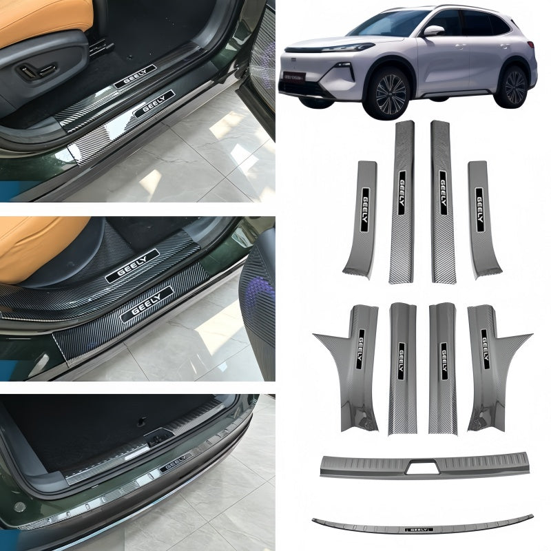 Carbon Fiber Door Sill Protector for Geely EX5 EM-i / Starray EM-i