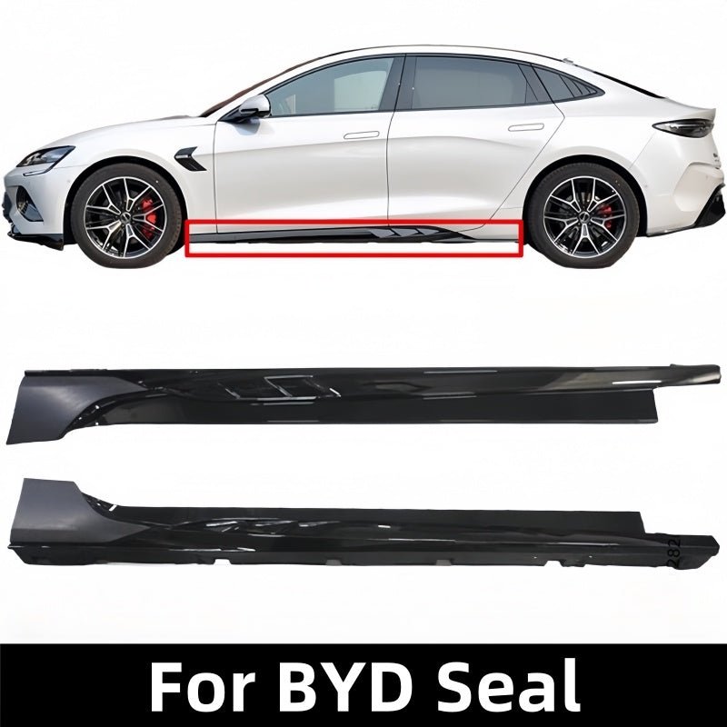 Genuine BYD Seal Gloss Black Side Skirts - Nice BYD