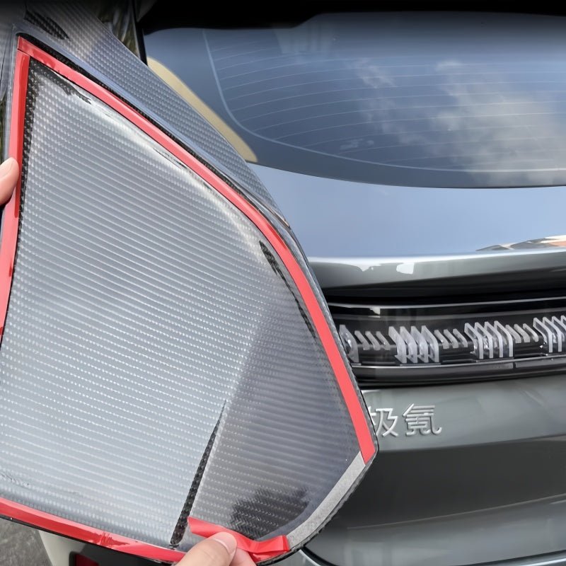 Gloss Black & Carbon Fiber Roof Spoiler for ZEEKR 001 (2 Pcs) - NICE EVS