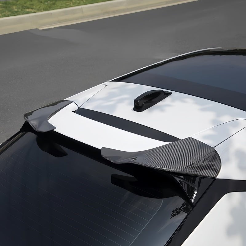 Gloss Black & Carbon Fiber Roof Spoiler for ZEEKR 001 (2 Pcs) - NICE EVS