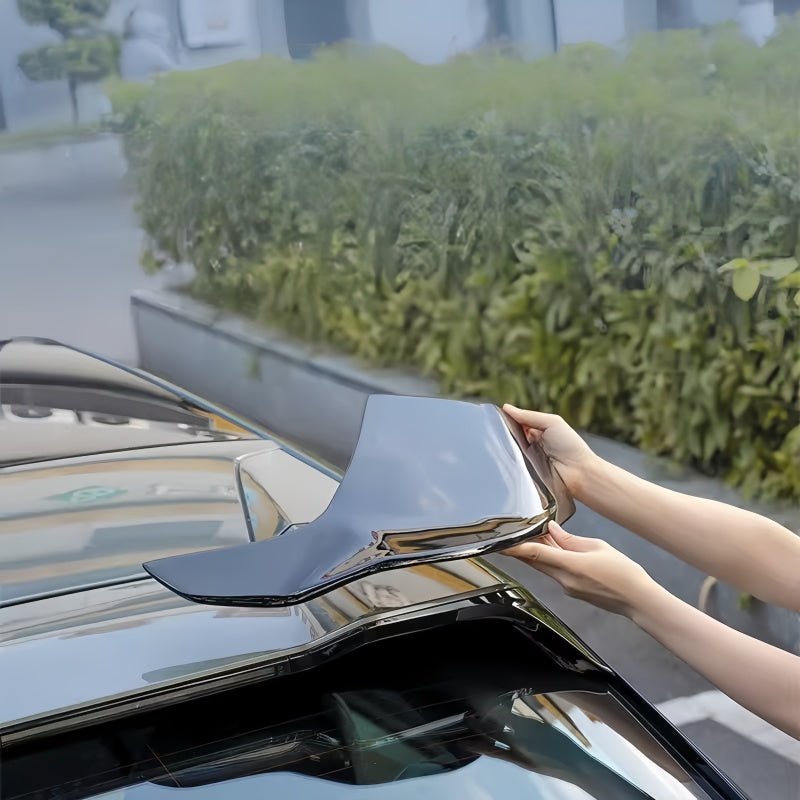 Gloss Black & Carbon Fiber Roof Spoiler for ZEEKR 001 (2 Pcs) - NICE EVS