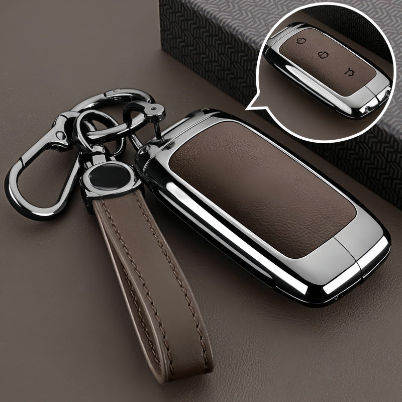 Glossy Metal Fob Cover for Geely EX5 / Starray EM - i / EX5 EM - I - NICE EVS