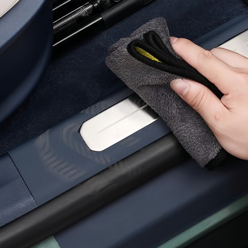 Leather Door Sill Protectors for ZEEKR X - NICE EVS