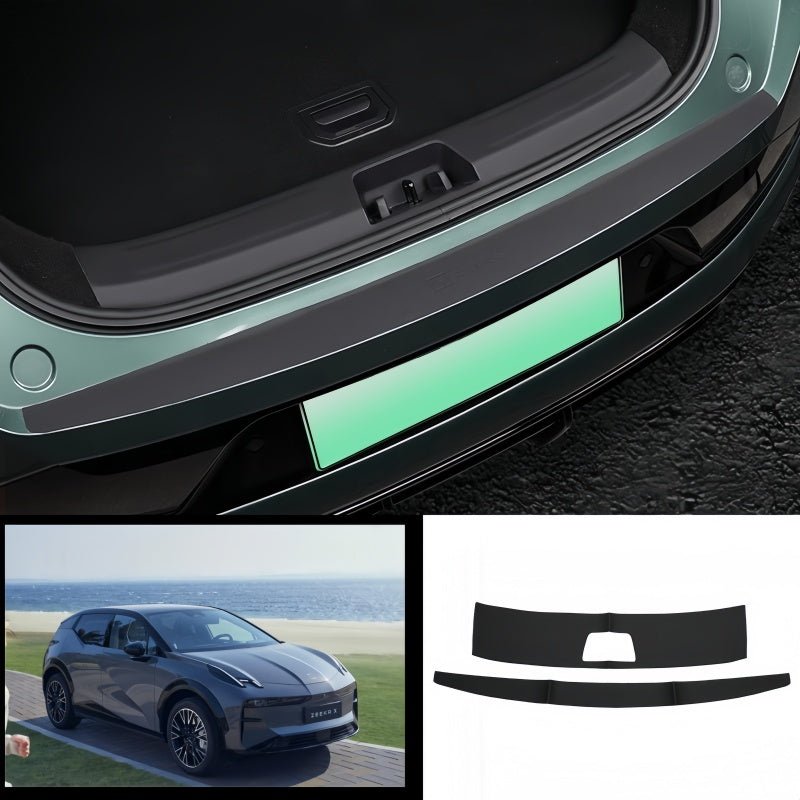 Leather Door Sill Protectors for ZEEKR X - NICE EVS