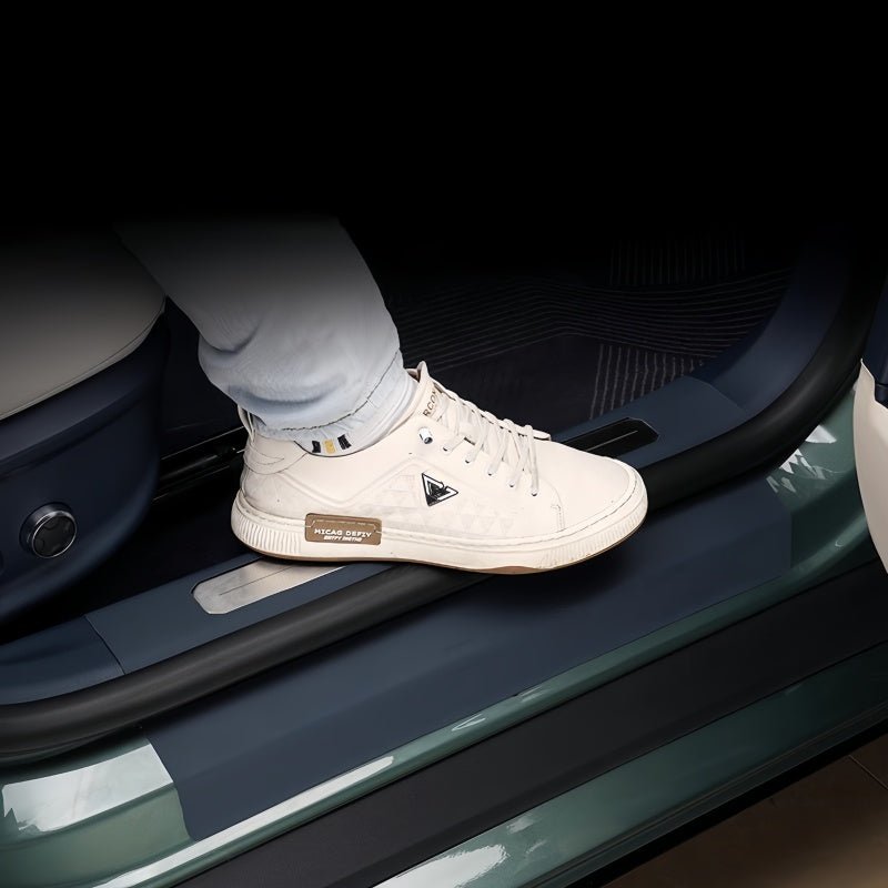 Leather Door Sill Protectors for ZEEKR X - NICE EVS