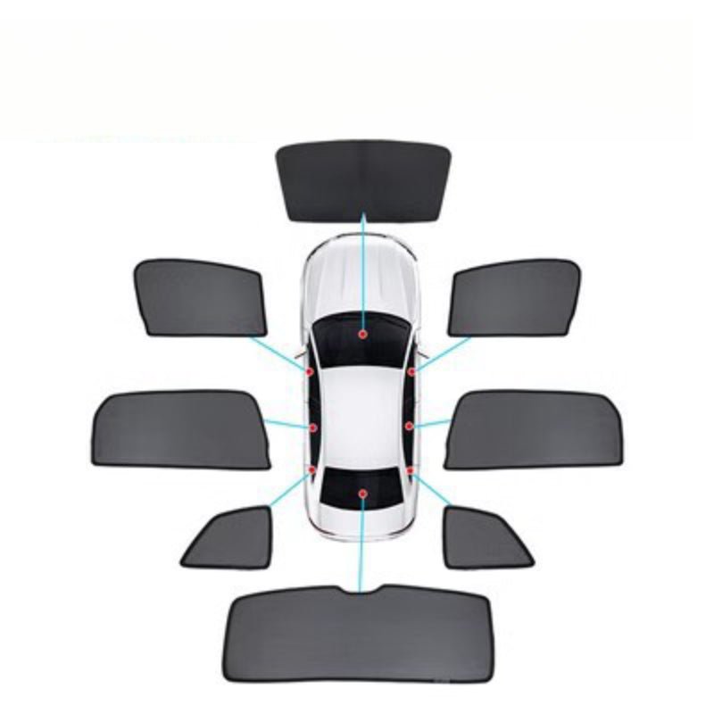 Magnetic Sunshade Set for BYD Seal u & Sealion 6 - NICE EVS