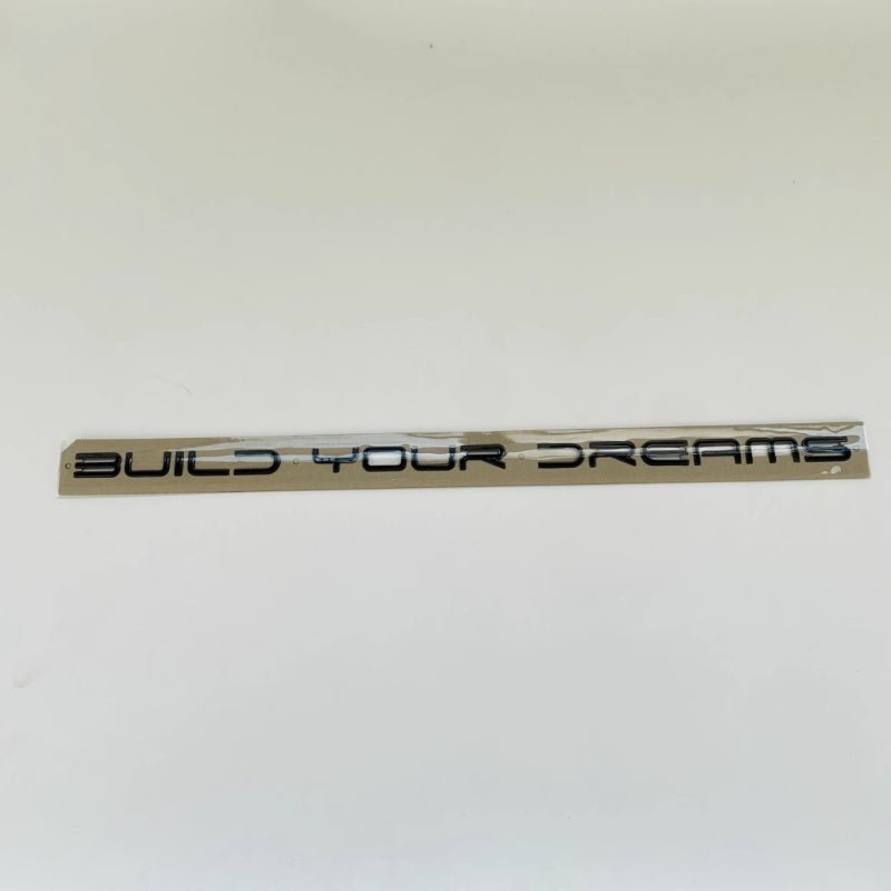 Rear Bumper Glossy Black Badges LOGO for 2024 BYD Seal - NICE EVS