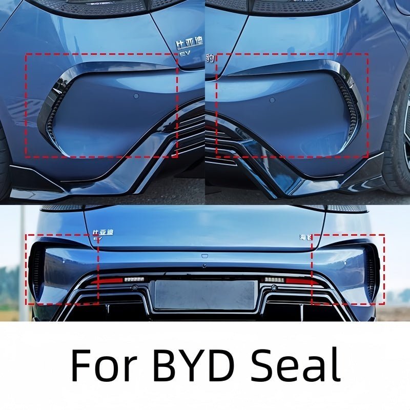 Sport Front & Rear Bumper Canards for BYD Seal - NICE EVS