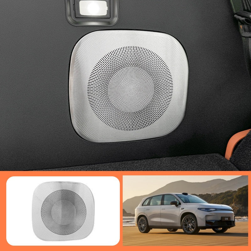 Stainless Steel Trunk Subwoofer Speaker Cover for Leapmotor C10 - NICE EVS