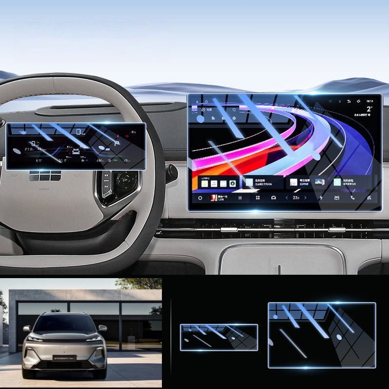 Tempered Glass Screen Protector for Geely Dashboard & Navigation - NICE EVS