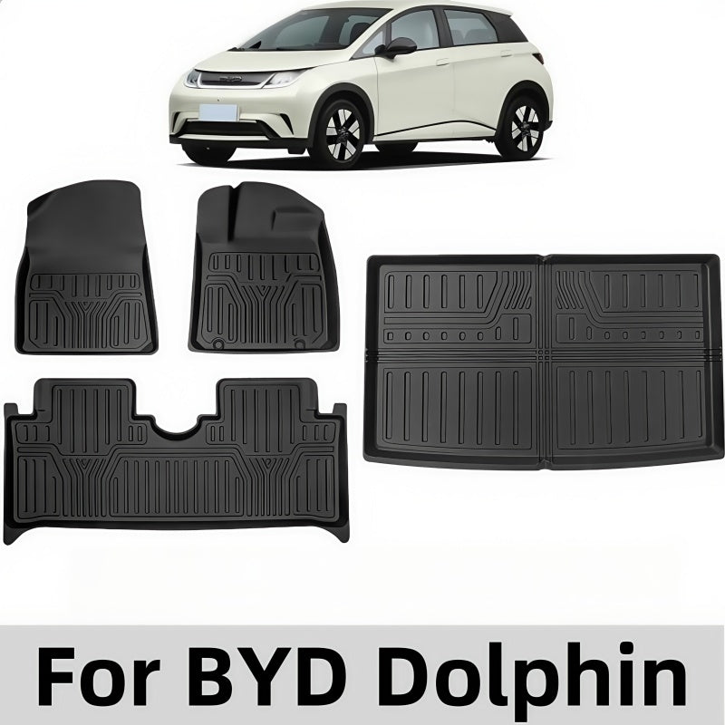 TPE Floor MATS & Trunk MATS for BYD Dolphin - Nice BYD