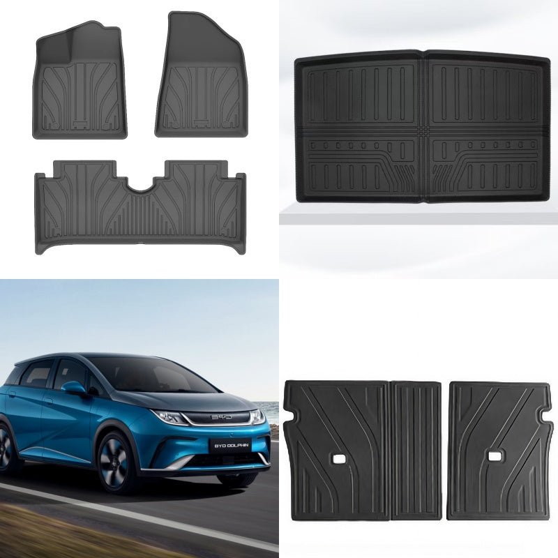 TPE Floor MATS & Trunk MATS for BYD Dolphin - Nice BYD
