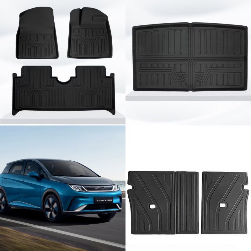 TPE Floor MATS & Trunk MATS for BYD Dolphin - Nice BYD