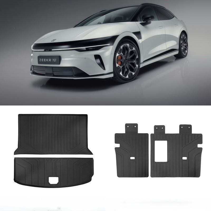 TPE Trunk Mat & Seat Back Protector for Zeekr 7GT - NICE EVS