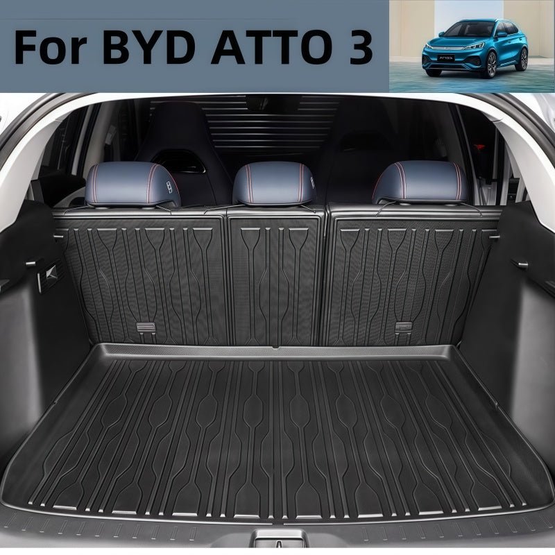 TPE Trunk Mats for BYD ATTO 3 (2022 - Present) - Nice BYD