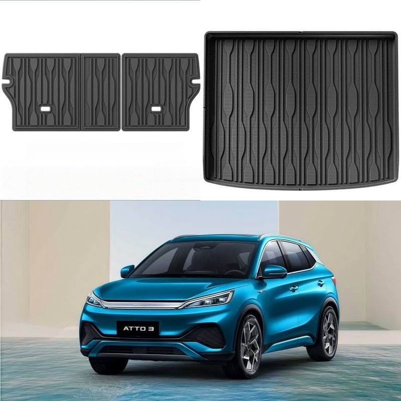 TPE Trunk Mats for BYD ATTO 3 (2022 - Present) - Nice BYD