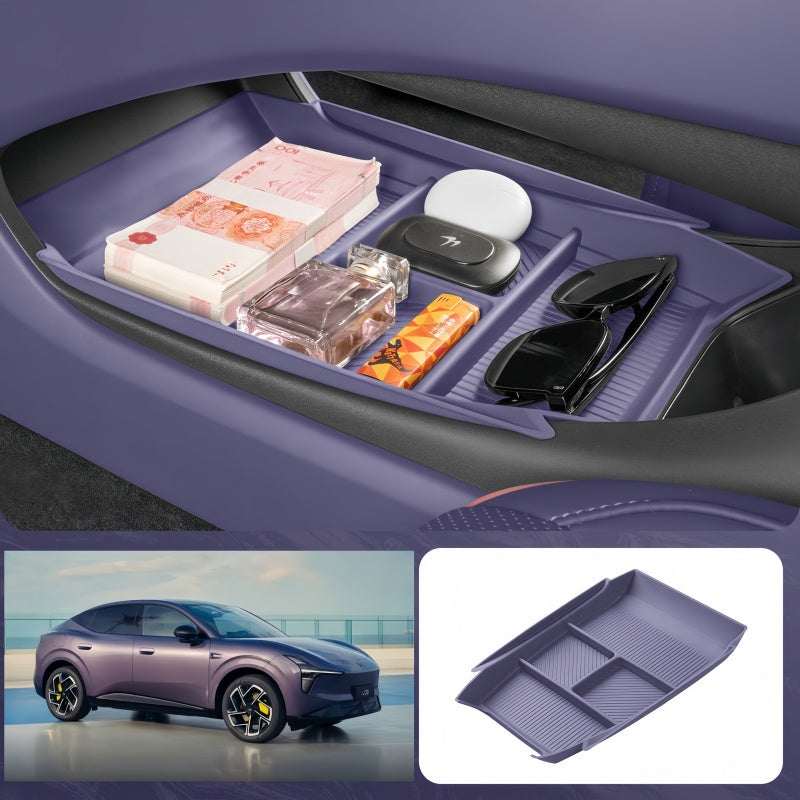 Center Console Lower Single‑Layer Tray for Xpeng L03