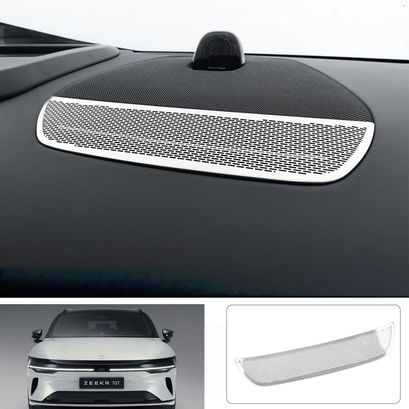 Stainless Steel Dashboard Air Vent Grill Cover for Zeekr 7GT