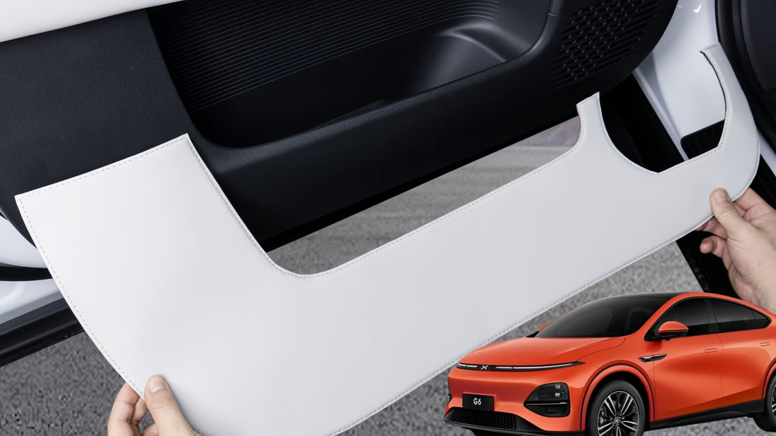 How to Install XPENG Full Range Door Anti-Kick Mats (No Residual Glue) - NICE EVS