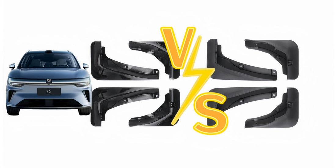 TPE vs ABS Mud Flaps: Full Performance Test for ZEEKR 7X - NICE EVS