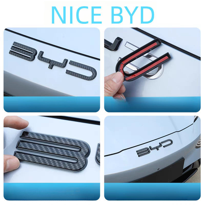 For BYD Seal Dolphin Front Bumper LOGO Protective Cover