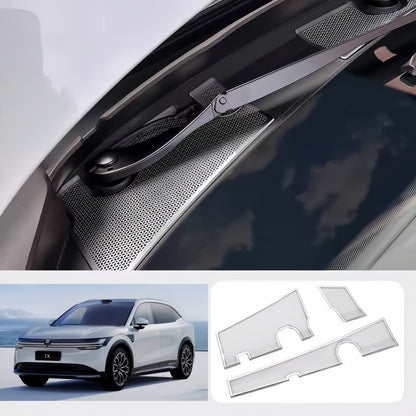 Front Hood Dust Cover for ZEEKR 7X (4 Pcs)