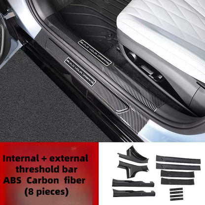 Applicable To BYD Seal ABS Carbon Fiber Threshold Protection Strip