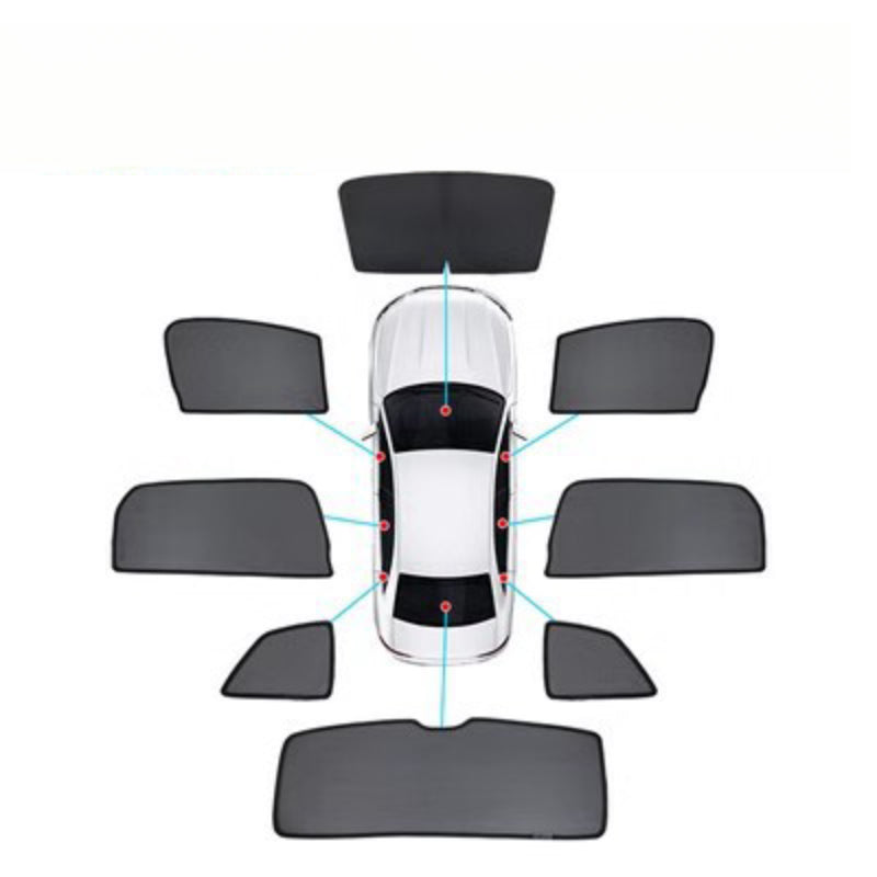 Magnetic Sunshade Set for BYD Seal u & Sealion 6