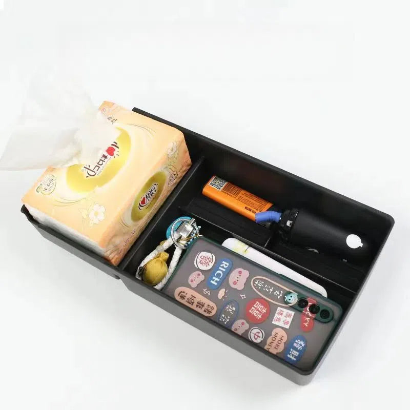 For XPeng G9 Armrest Box Storage