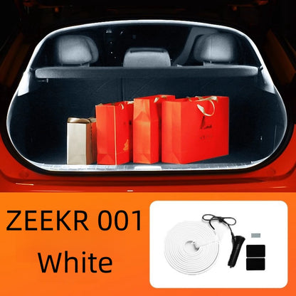 For ZEEKR 001/009/X Car Trunk Light Led Flexible Strip