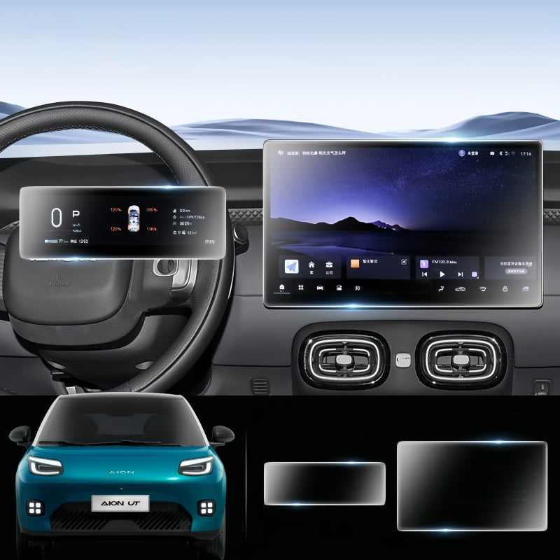 Dashboard & Center Touchscreen Tempered Glass Protector for Aion UT