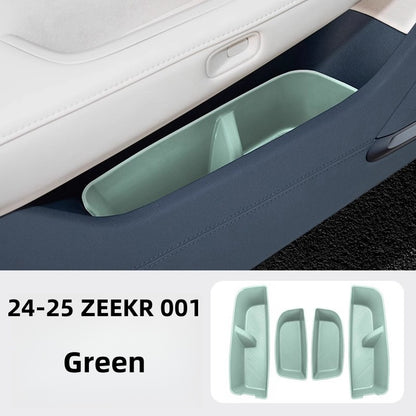 For ZEEKR 001 Car Door Under The Storage Box (Four Pieces)