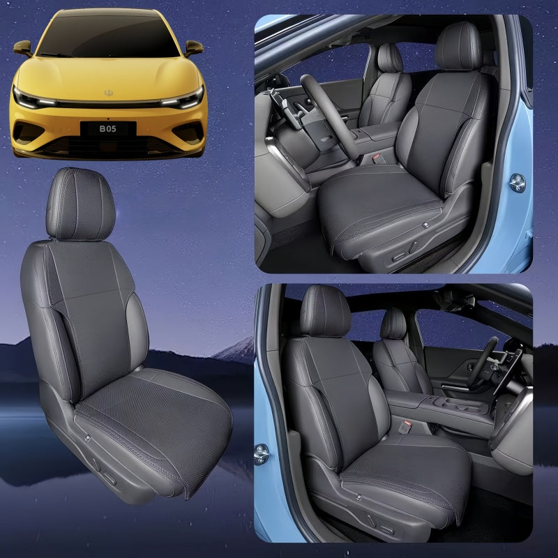 Napa Leather Half Coverage Seat Covers for Leapmotor B05