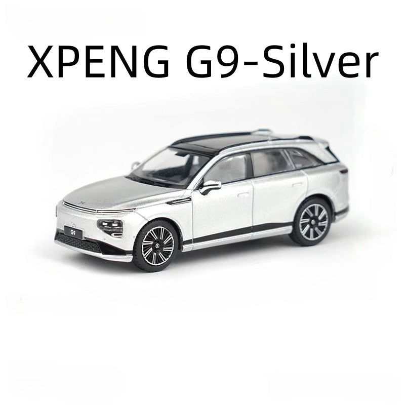 1:64 Scale XPENG G6/G9/P7 Simulation Alloy Car Model