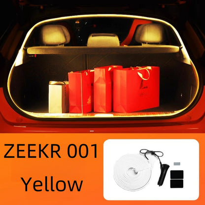 For ZEEKR 001/009/X Car Trunk Light Led Flexible Strip