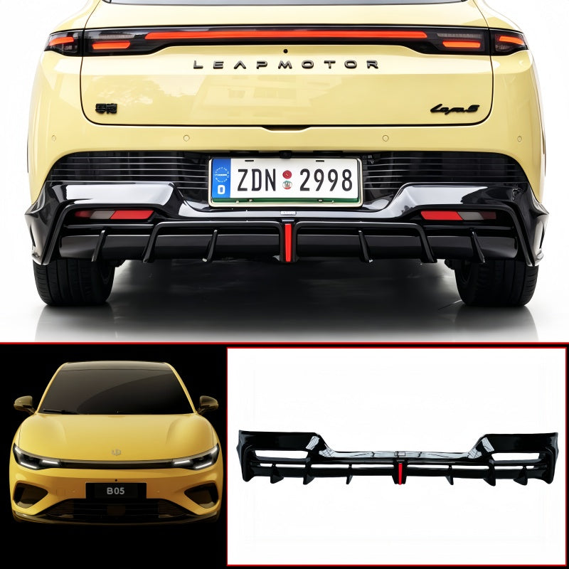 Front & Rear Bumper Lip Body Kit for Leapmotor B05