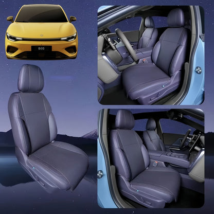 Napa Leather Half Coverage Seat Covers for Leapmotor B05