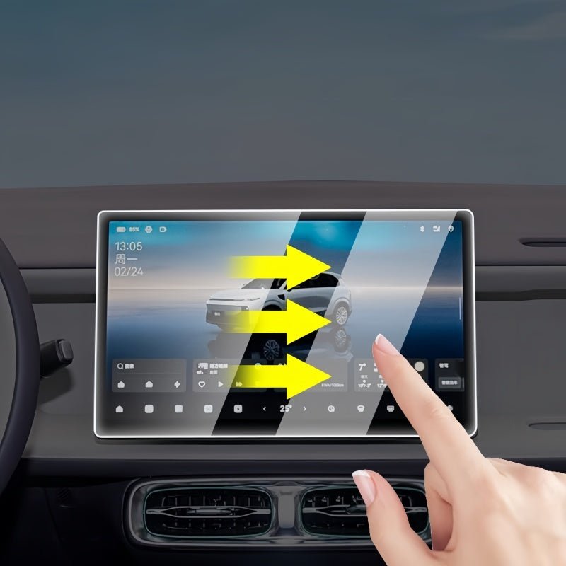 14.6 Inch Tempered Glass Screen Protector with Auto - Align Kit for Leapmotor B10 / C10 - NICE EVS